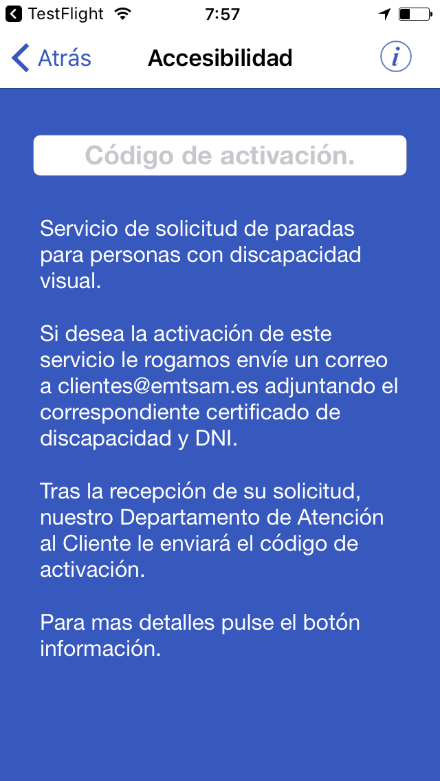 Código Activación